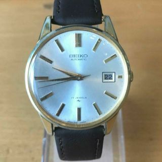 MEN ' S VINTAGE SEIKO AUTOMATIC 7005A - 2000 WATCH IN EX.  COND KEEPING TIM 2