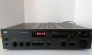 Nad 7130 Am/fm Stereo Receiver Antenna Vintage Great