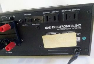 NAD 7130 AM/FM Stereo Receiver Antenna Vintage Great 5