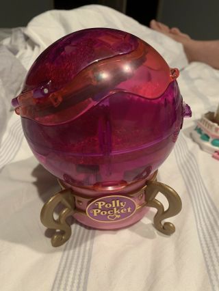 Vtg 1996 Polly Pocket Sparkle Surprises Jewel Magic Ball
