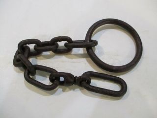 Newhouse Number 5 Bear Trap Chain / Hutzel / Vintage / Trapping
