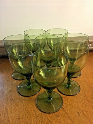 Russel Wright Vintage Glass Set Of 8