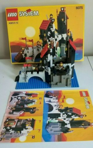 Lego 6075 Wolfpack Tower Castle & Instructions