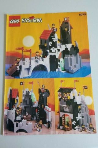 Lego 6075 Wolfpack Tower Castle & Instructions 2
