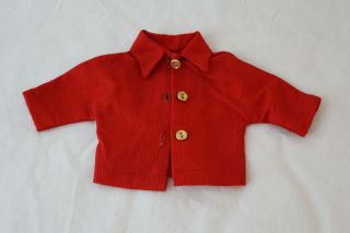 Vintage Tagged Madame Alexander Elise Doll Red Jacket For Nautical Outfit 1630