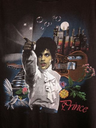 Vintage Prince Purple Rain Tour Shirt 2