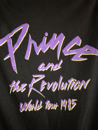 Vintage Prince Purple Rain Tour Shirt 4