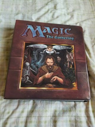 Mtg Vintage Magic The Gathering D - Ring Binder - Pete Venters Rare -