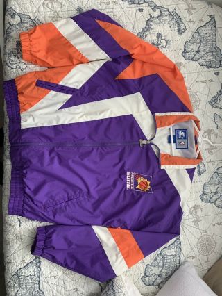 Vintage 90s Nba Starter Jacket Phoenix Suns Men 