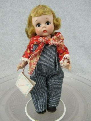 8 " Vintage Madame Alexander Alexander - Kins Doll Wendy Ann Face W Hang Tag
