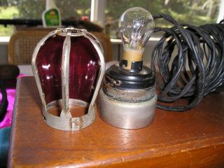 Rare Antique Emergency Repair Light Vintage Model A T Chevy Harley Dodge 4