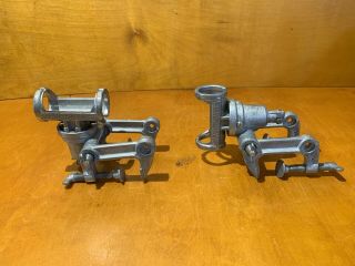 Vintage Down - East Lewiston Maine Double Clamp Boat Fishing Rod Holders