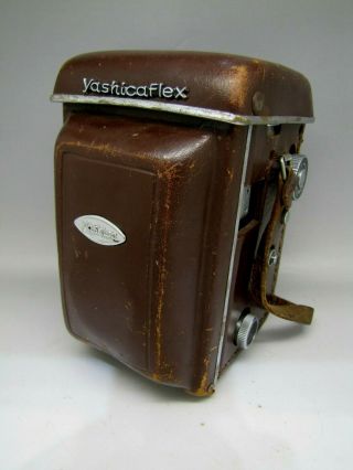 Vintage Yashica Flex 635 Tlr 120mm Roll Film Medium Format Twin Lens Reflex F3.  5
