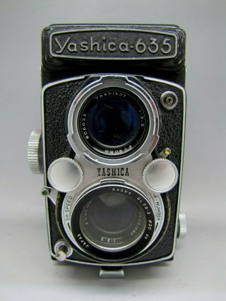 vintage YASHICA FLEX 635 TLR 120MM ROLL FILM MEDIUM FORMAT TWIN LENS REFLEX F3.  5 4