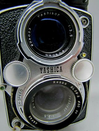 vintage YASHICA FLEX 635 TLR 120MM ROLL FILM MEDIUM FORMAT TWIN LENS REFLEX F3.  5 6