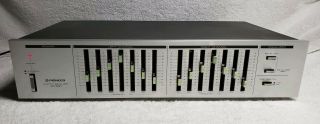 Pioneer Sg - 540 Stereo Graphic Equalizer 7 - Band Vintage