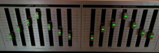 Pioneer SG - 540 Stereo Graphic Equalizer 7 - Band Vintage 2