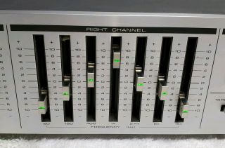 Pioneer SG - 540 Stereo Graphic Equalizer 7 - Band Vintage 5