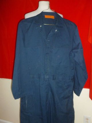 Vintage Universal Bi - Swing Coveralls Mechanic Jumpsuit Suit Men Cotton Blend 44r