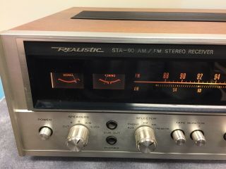 Vintage Realistic 31 - 2063 Sta - 90 Am/fm Stereo Receiver - Parts/repair