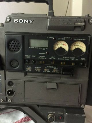 Rare Vtg Sony 3ccd Betacam 3