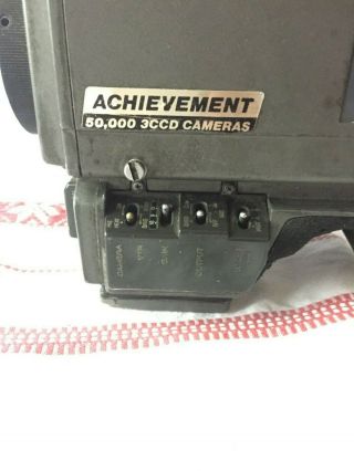 Rare Vtg Sony 3ccd Betacam 6