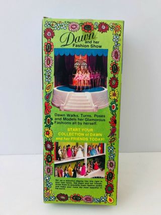 Vintage Topper Dawn Doll MIB Glori w/Bangs in Angie Box No Green on Legs 5