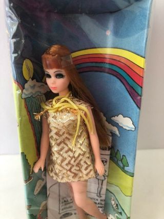 Vintage Topper Dawn Doll MIB Glori w/Bangs in Angie Box No Green on Legs 8