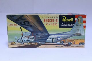 Vintage Revell H - 247:98 Lockheed Hercules C - 130 Model Kit