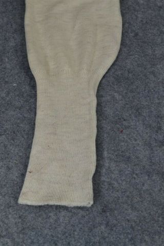long Johns union suit trap door chest 36 - 40 white cotton antique 1800 2