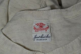 long Johns union suit trap door chest 36 - 40 white cotton antique 1800 8