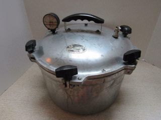 Vintage Alll American Canner / Pressure Cooker.  15.  5 Qt.  Cast Aluminum