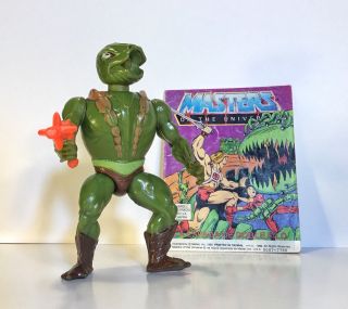 Motu Vintage He - Man - Top Toys - Kobra Khan - Complete Argentina Variant - Comic