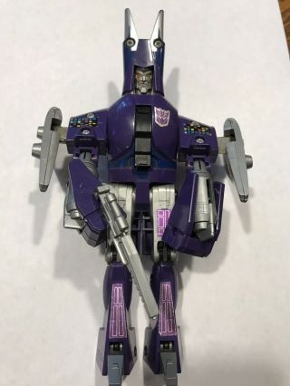 Vintage Transformers G1 Figure Cyclonus 1986 Complete With Weapon