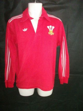 Vintage Adidas Wales 1980 