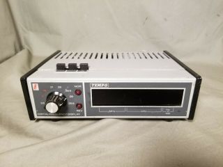 Vintage Tempo Digital Frequency Display Dd - 1