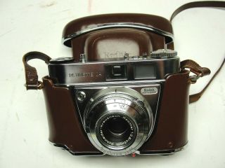 Vintage Kodak Retinette 1a With 45mm F/2.  8 Lens Made In Germany 35mm Film Camera