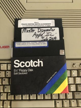 VTech Laser 128 Vintage Apple II IIc IIe Clone Computer Game Console 6