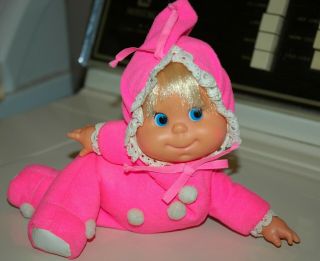 Vintage Mattel Pink Baby Beans Doll 1970 Like