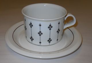 Esteri Tomula Vintage Design Kartano Tea Cups & Saucers Arabia Finland