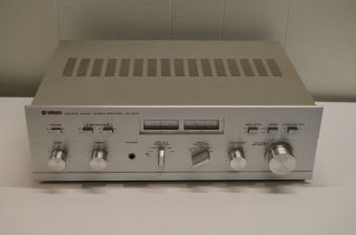 Vintage Silver Face Yamaha Ca - 410 Ii Natural Sound Stereo Integrated Amplifier
