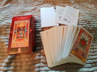 Rare 1997 Diamond Tarot Agm Vintage Tarot Cards Rider - Waite 78 Cards