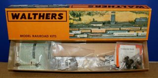 Vintage Walthers 933 - 5531 Ho North Shore Interurban Combine Kit W Trucks 1965