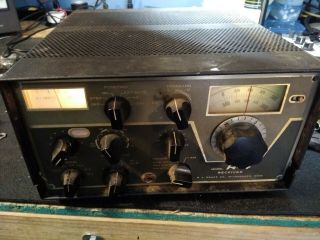 Vintage Drake R - 4 Hf Ham Radio Receiver Or Restoration 0035