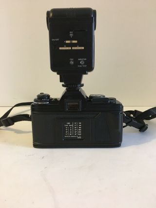 Vintage Minolta X - 700 Film Camera 55mm and Flash Not 5