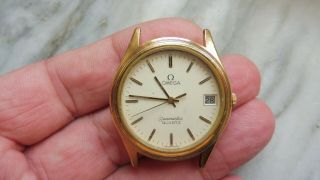 Vintage Omega Seamaster Cal.  1332 Quartz Watch.  (restore.  Not.  Parts)