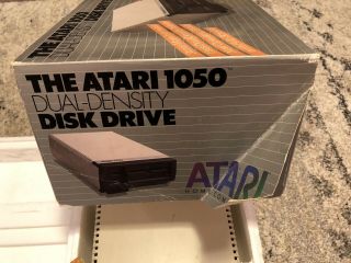 Vintage Atari 1050 Dual Density Disk Drive Home Computer Dos 3 7