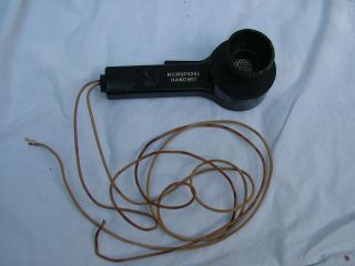 Vintage Bakelite Hand 7 Microphone 1930 