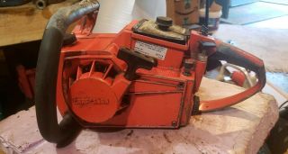 Vintage Craftsman 3.  7/18” Chainsaw Power Head For Parts/repair 917.  353750