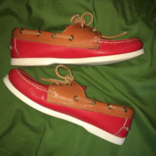 Vintage Dooney And Bourke Red Shoes Size 7.  5